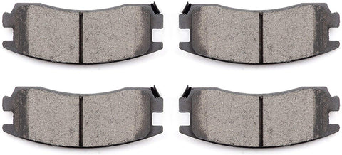 Brake Pads,ECCPP 4pcs Rear Ceramic Disc Brake Pads Kits for Buick LeSabre/Park/Riviera,Cadillac Allante/DeVille/Seville,Oldsmobile Aurora/Toronado,Pontiac Grand Prix,Saturn SC1/SC2/SL/SL1/SL2/SW1/SW2