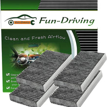 2 Pack White FD811 Cabin air filter for Mazda 3,6,CX-5, Replacement for CF11811,KD45-61-J6X