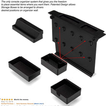 MX Auto-Salient Console Organizer for Select Ford Trucks & SUVs-Compatible with |Ford F150 (2015-2020) | F250, F350, Raptor (2017-2020) | Expedition (2018-2020) | Fits ONLY Vehicle w Bucket Seats