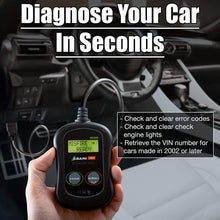 OBD2 Scanner Check Engine Code Reader, MS300 Car Diagnostic Tool for Most SUVs, Trucks, Vans, and Cars, OBD II Auto Car Scan Tool for Reading Error Codes, Turning Off MIL Light, and Checking VIN