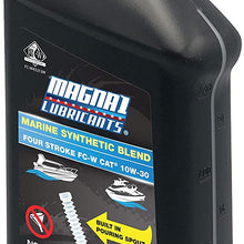 MAGNA1 Marine Synthetic Blend FC-W CAT 10W-30 - Quart (3)