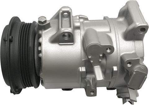 RYC Remanufactured AC Compressor and A/C Clutch AEG380 (4 Groove Pulley)