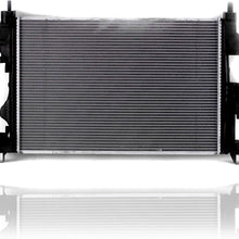 Radiator - PACIFIC BEST INC. For/Fit 17-20 Jeep Compass Plastic Tank, Aluminum Core - 68273401AA