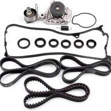 SCITOO fit Honda Civic 2001-2005 2004 1.7L Timing Belt Water Pump W/Spring Bolt