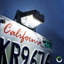 LED License Plate Light for Trailer [Bracket Mount] [DOT FMVSS 108] [SAE L] [Black-Finish] [Waterproof] [12V DC] License Tag Lights for UTV ATV Trailer Truck RV Boat