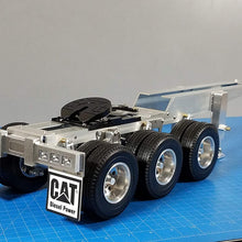 Rctruckfactory New Aluminum Tamiya 1/14 R/C Semi Truck 3 Axles Dolly Trailer 5th Wheel Coupler