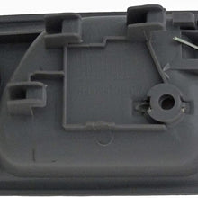 Dorman 92399 Front Passenger Side Interior Door Handle for Select Honda Models, Gray and Chrome