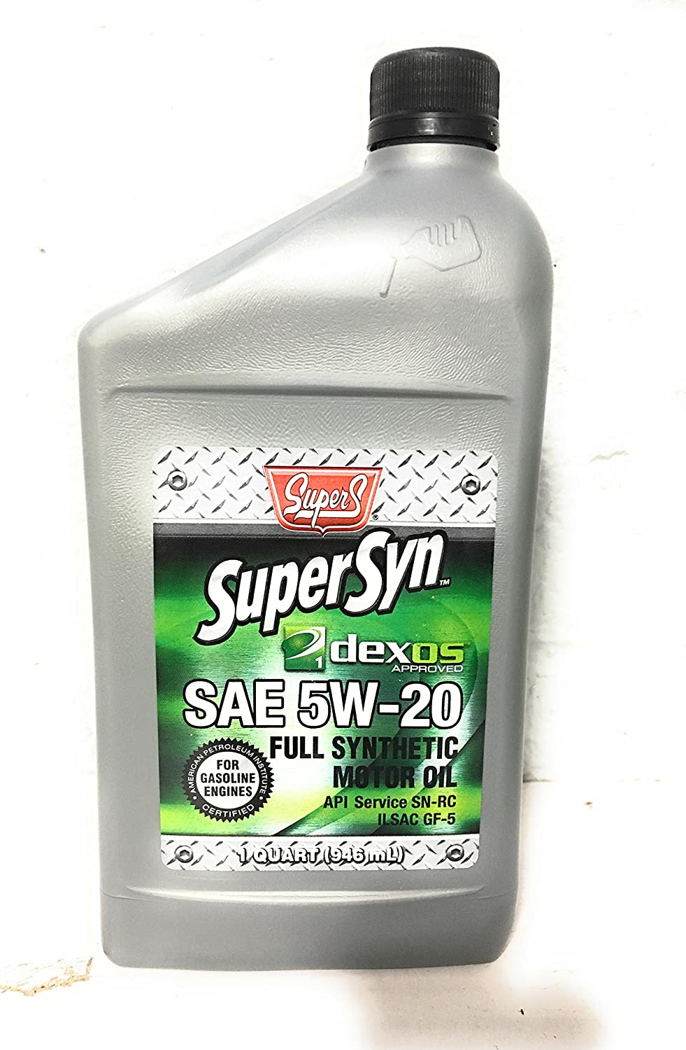 Super S SuperSyn SAE 5w-20 Full Synthetic Motor Oil, Pack of 6