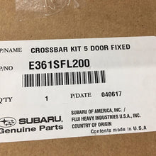 2017 2018 Subaru Impreza E361SFL200 Fixed Roof Rack Crossbar Cross Bar Set KIT 5 Door