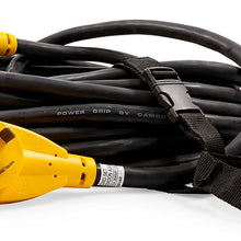 Camco 50' PowerGrip Heavy-Duty Outdoor 30-Amp Extension Cord for RV and Auto | Allows for Additional Length to Reach Distant Power Outlets | Built to Last (55197)
