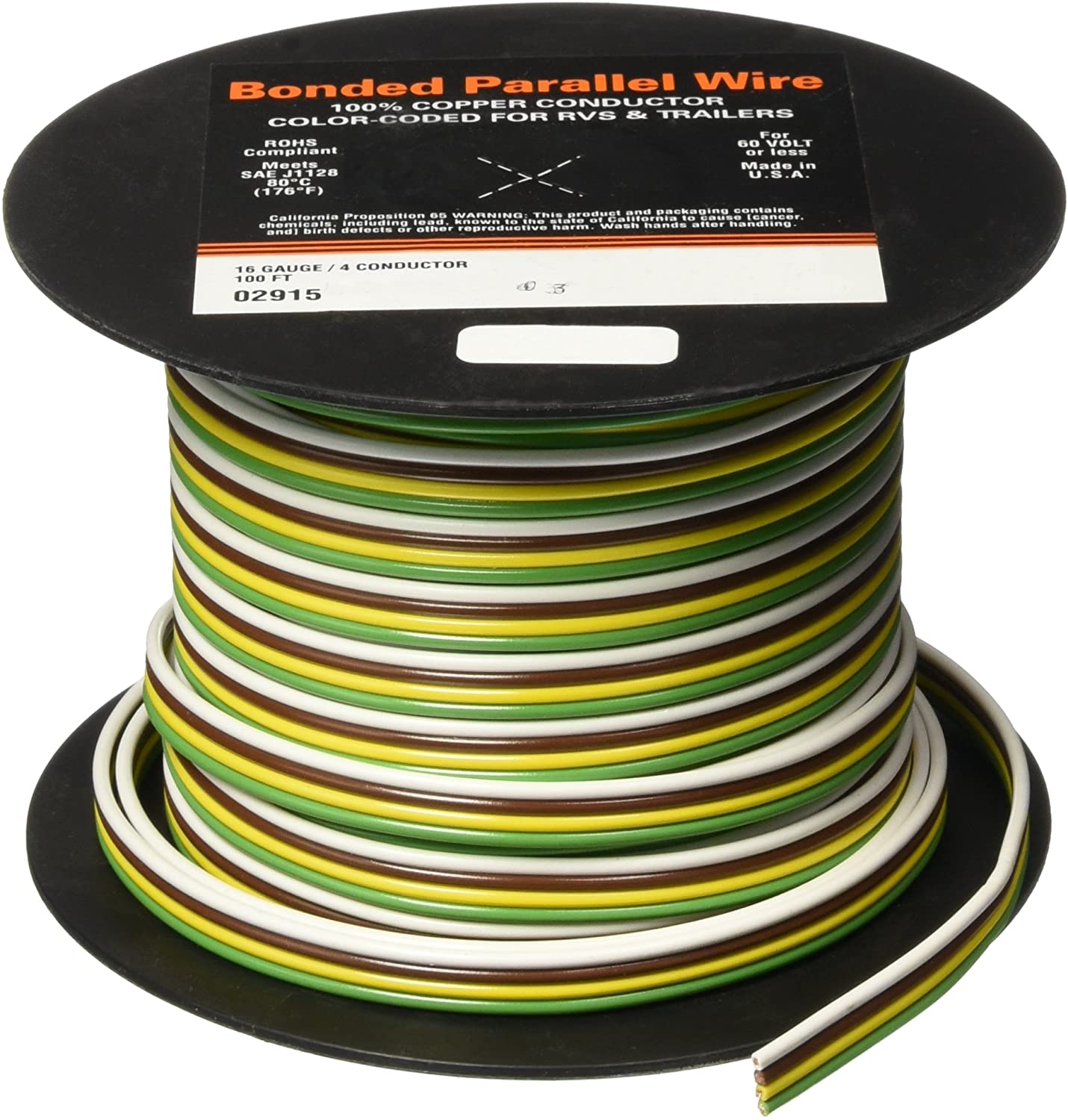 Deka East Penn (02915) 100' 16-4 Gauge Parallel Primary Wire