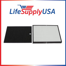 LifeSupplyUSA Replacement HEPA & Carbon Filter Kit Set Compatible with Rabbit Air BioGS/BioGP SPA-421A & SPA-582A Air Purifiers