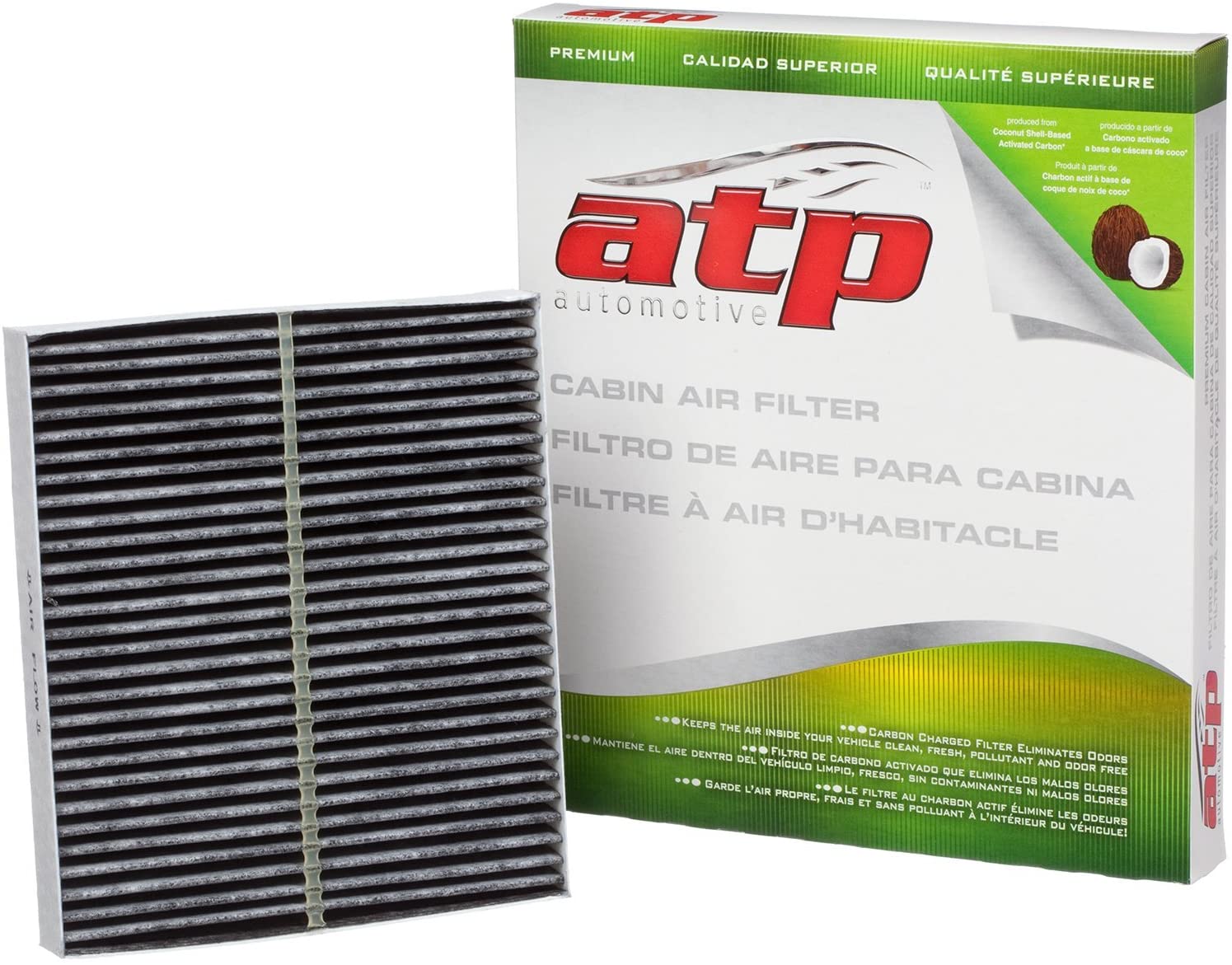 ATP Automotive TA-5 Carbon Activated Premium Cabin Air Filter