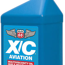 Phillips 66 1045457 X/C Aviation Oil 20W50-1 Quart, 32. Fluid_Ounces