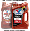 Valvoline High Mileage with MaxLife Technology SAE 10W-40 Synthetic Blend Motor Oil 5 QT