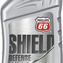 Phillips 66 1076558 Blend Motor (Shield Defense High Mileage Synthetic Oil 10W40-1 Quart), 32. Fluid_Ounces