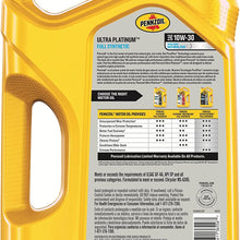 Pennzoil Ultra Platinum Full Synthetic 0W-20 Motor Oil (5-Quart, Single Pack)