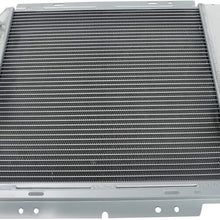 For Mustang Full Aluminum 3-Row Racing Radiator Cooling Radiator -Falcon Comet V8 MT 1960-1966