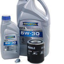 Blau J1A5057-B Motor Oil Change Kit - Compatible with 1998-01 Audi A6 w/ 6 Cylinder 2.8L Engine - 5w30