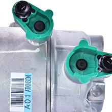 New Mando 10A1536 AC Compressor with Clutch Original Equipment (Pre-filled Oil)