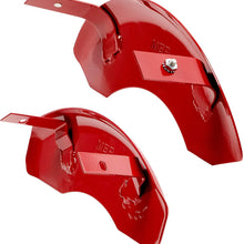 MGP Caliper Covers 42007SJEPRD 'Jeep' Engraved Caliper Cover with Red Powder Coat Finish and Silver Characters, (Set of 4)