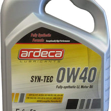 Ardeca Syn-Tec 0w-40 Fully Synthetic Motor Oil 5 Liters Made in BELGIUM