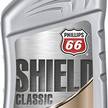 Phillips 66 1074868-12 PK Blend Motor (Shield Choice Synthetic Oil 20W50-1 Quart), 32. Fluid_Ounces, 12 Pack