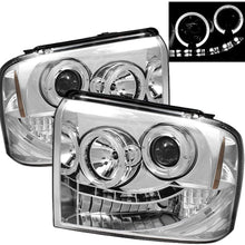 Spyder Auto 5010551 Halo Led Projector Headlights; Bulbs Included; Pair; Chrome;
