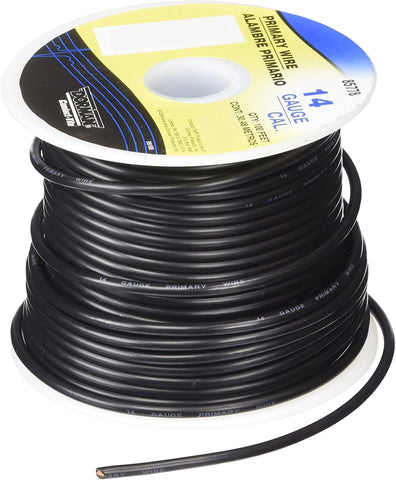 Dorman 85778 14 Gauge Black Primary Wire Spool, 100 ft.