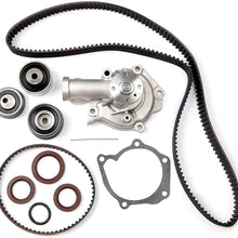 Timing Belt Water Pump Kit, ECCPP for 1999-2006 Hyundai Sonata Santa Fe Kia Optima 2.4L L4 DOHC 16 Valve Engine G4JS