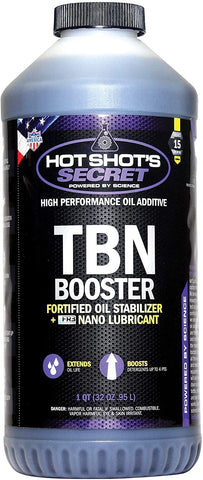 Hot Shot's Secret HSSTBN32Z TBN Booster Oil Additive, 32 fl. oz