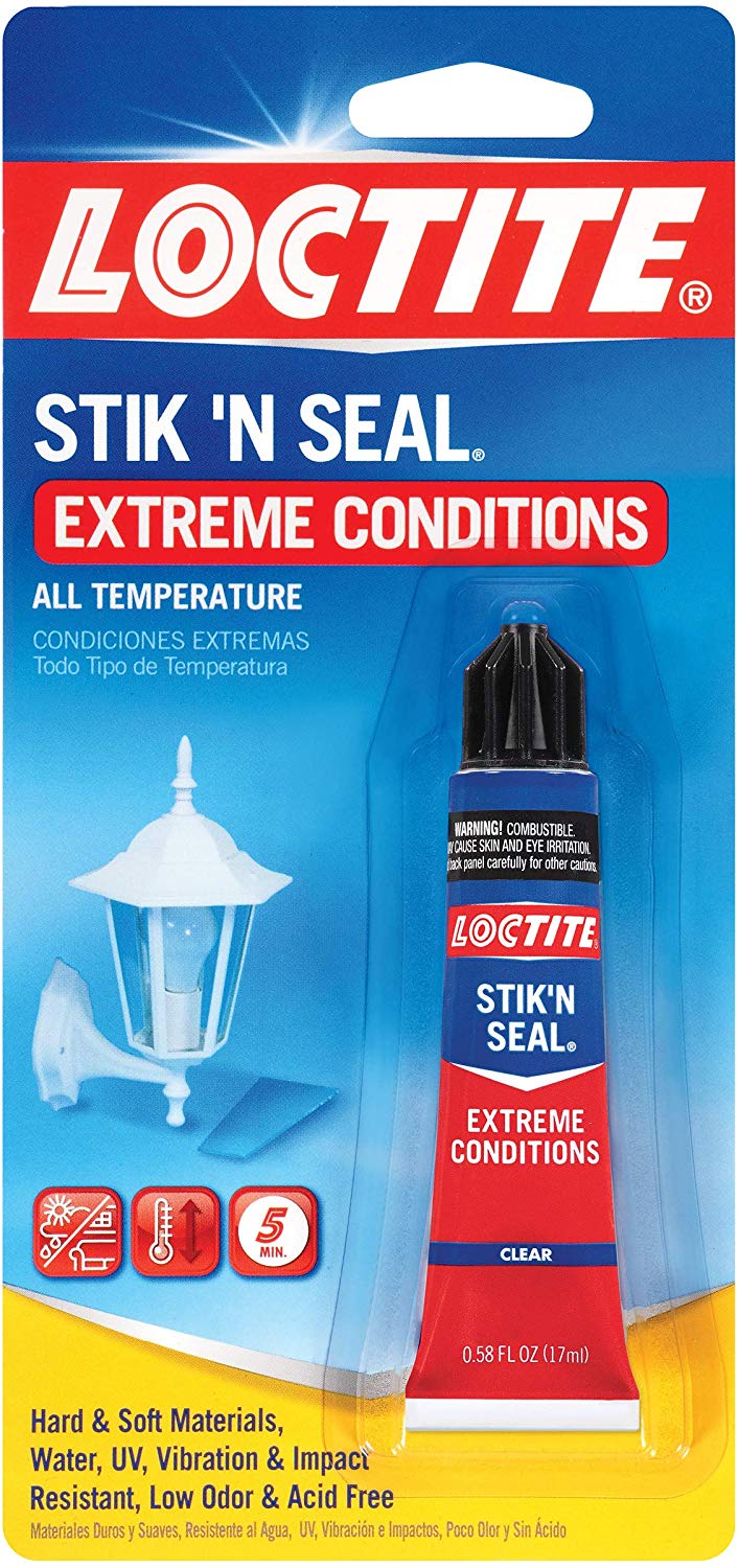 Loctite Stik n' Seal Extreme Conditions Adhesive 0.58 Fluid Ounce (1360784)