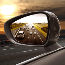 CARTMAN Automotive 2 Piece Round Mirror Blind Spot Mirror Kit 360 Degree Adjustable Safety Stick on (1 Pair)