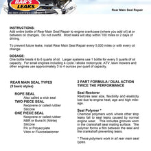 Bar's Leaks Concentrated Rear Main Seal Repair - 16.9 oz