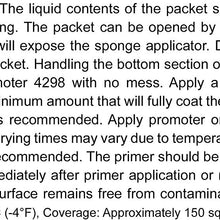 3M 4298 Adhesion Promoter, 5 Sponge Applicators (Choose 3, 5 or 25 Qty)