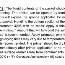 3M 4298 Adhesion Promoter, 3 Sponge Applicators