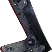 Tail Light Assembly Compatible with 2017-2019 Honda CR-V Clear & Red Lens CAPA Passenger Side Outer