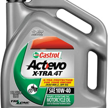 Castrol 20W50 Actevo X-tra 4T Motorcycle Oil - 1 Gallon 3168