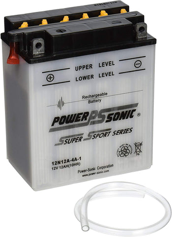 Power-Sonic 12N12A-4A-1 Conventional Powersport Battery