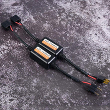 Terisass 2 Pcs Auto Car Headlight Decoder Device Anti-Flicker Resistors H7 Anti-Flicker Resistors Error Canceller