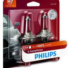 Philips H7 CrystalVision Ultra Upgraded Bright White Headlight Bulb, 2 Pack