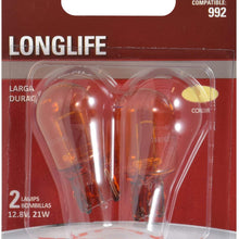 SYLVANIA - 7440A Long Life Miniature - Amber Bulb, Ideal for Park and Turn Signals (Contains 2 Bulbs)