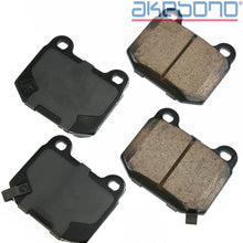 Akebono ASP961 Performance Ultra Premium Ceramic Disc Brake Pad Kit