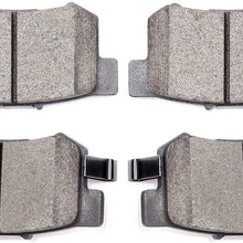 Brake Pads,ECCPP 4pcs Rear Ceramic Disc Brake Pads Kits for Acura CL/EL/ILX/Integra/RSX/TL/TSX/Vigor,Honda Accord/Civic/CR-Z/Prelude/S2000,Suzuki Kizashi/SX4
