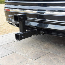 TOPTOW 64131 Dual Hitch Extension, Fits for 2 inch Receiver, Extender to 10 inch Max. Length & 7-1/2" Riser