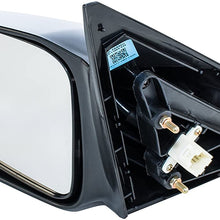 Driver Side Mirror for Honda Civic (Sedan Only) LX (2001 2002 2003 2004 2005) Unpainted Non-Heated Non-Folding Power-Operated Left Side Door Mirror Replacement - HO1320141
