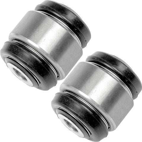 APDTY 016631x2 Rear Suspension Frame Knuckle Bushing Set Includes Upper & Lower Bushings Fits Rear Left or Rear Right (Repairs GM 21019254, 90496700, 4567244)