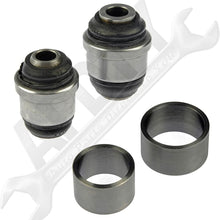 APDTY 016615 Suspension Knuckle Bushing Set (1 Side; Rear Knuckle Upper & Lower) Replaces GM 18026759, 18026760, 18026757, 18026758, 1926196