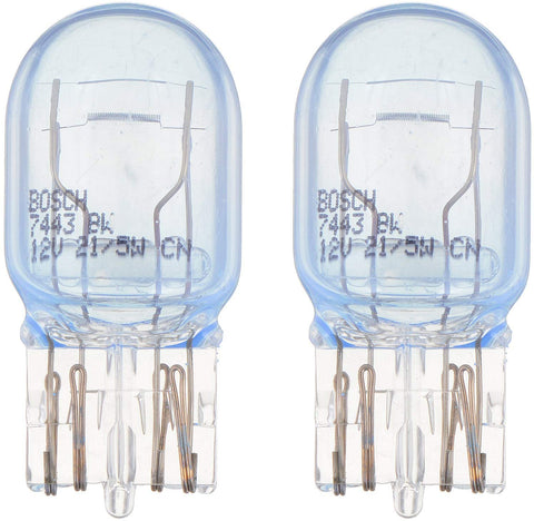 Bosch 7443 Bright White Upgrade Minature Bulb, Pack of 2