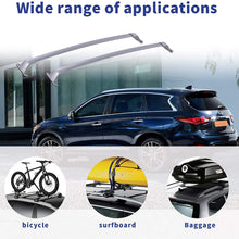 Car Roof Rack Cross Bars for Infiniti JX35 QX60 2013-2018, Aluminum Cross Bar Replacement for Rooftop Cargo Carrier Bag Luggage Kayak Canoe Bike Snowboard Skiboard